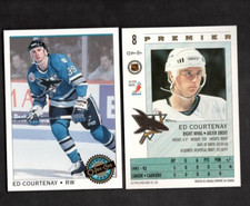 1993 Ed Courtenay O-Pee-Chee Premier Hockey Rookie RC Sharks Lot