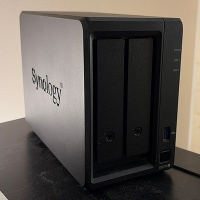 Synology DiskStation DS720+ 2-Bay Desktop NAS USB 3.0 Black