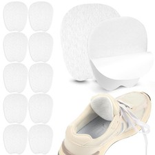 5 Pairs Felt Tongue Pads Cushion for Shoes, Soft Self-Adhesive Tongue Pads fo...