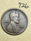 1913-S LINCOLN WHEAT CENT, low mintage date, "FINE" condition #726