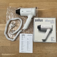 Asciugacapelli NOS BRAUN Silencio 1200 nuovo in scatola anni 70 vintage Dieter Rams anni 80