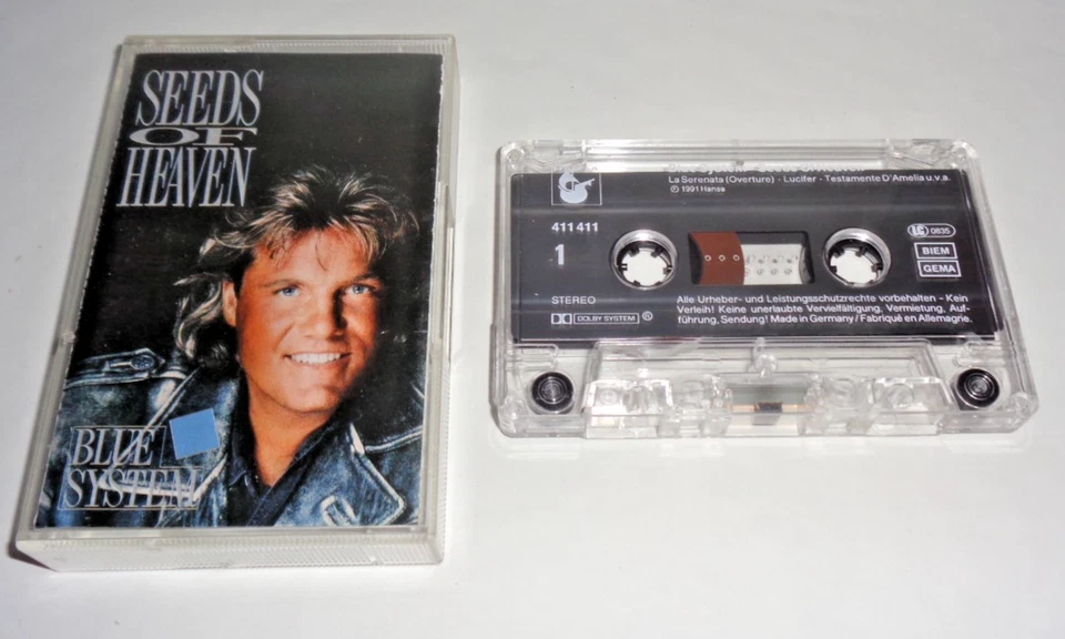 Blue System  - Kassette, Tape - Seeds of Heaven - 1991 - Bild 2 von 3