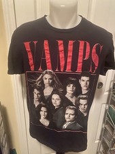 Twilight Official VAMPS Shirt Size Medium Short Sleeve Forks Cullens