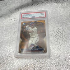 Topps 2023 Bowman Chrome Draft Sapphire Gold 39/50 Rookie Saltiban #BDC-2 PSA 9