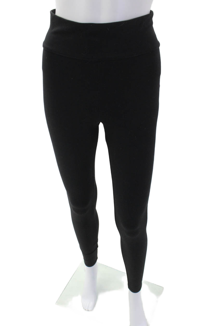 Live the Process Womens Solid High Waisted Leggin… - image 1