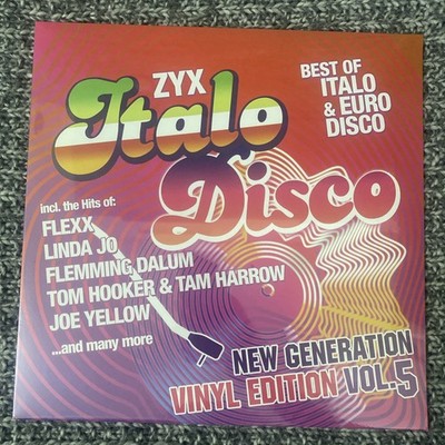Italo Disco  Lp SEALED New Generation Vol. 5 New ZYX  2022