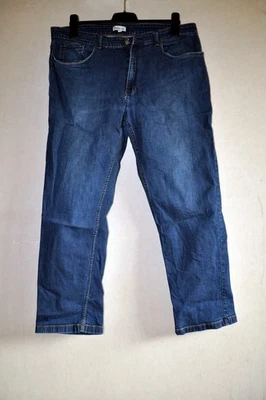PANTALON JEANS ARMOR LUX BLEU FONCÉ 100% COTON 48C NEUF - Photo 1/2