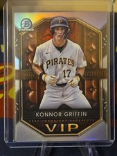 2025 Bowman Chrome Konnor Griffin VIP Refractor #VIP-20 🔥 Pirates