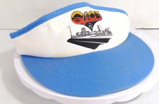 Vintage Visor Hat Cap Elastic 80s Sun Golf Be...