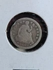 1854-P WITH ARROWS SEATED LIBERTY HALF DIME CIRCULATED Item F5Q8