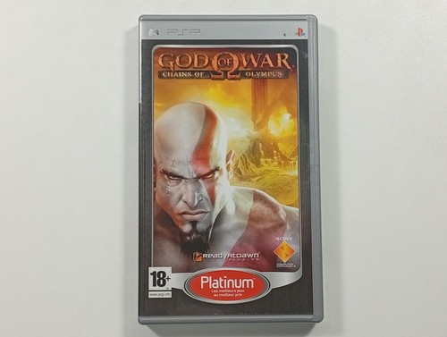 GOD OF WAR CHAINS OF OLYMPUS SONY PLAYSTATION PORTABLE (PSP PLATINUM) FR GEBRAUCHT - Bild 1 von 5