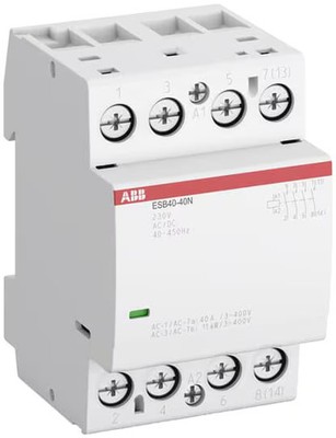 ABB ESB40-40N-06 Installationsschütz 4S, 40A, 230V, 4-Polig (1SAE341111R0640)