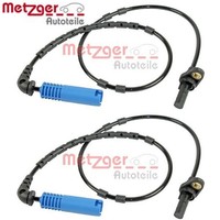 2X Sensor FüR Raddrehzahl Metzger 0900208 2 Sensor Raddrehzahl FüR Bmw