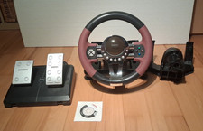 Hama Thunder V5 Lenkrad mit Pedal und Halterung für PC oder PlayStation 3
