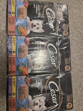 Cesar Senior 10+ Wet Dog Food Pouches in Jelly 24 x 150g Variety Pack New 4.16 per kilo
