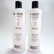 Nioxin System 1 Cleanser Shampoo and Scalp Therapy Conditioner 2 x 16.9 fl oz