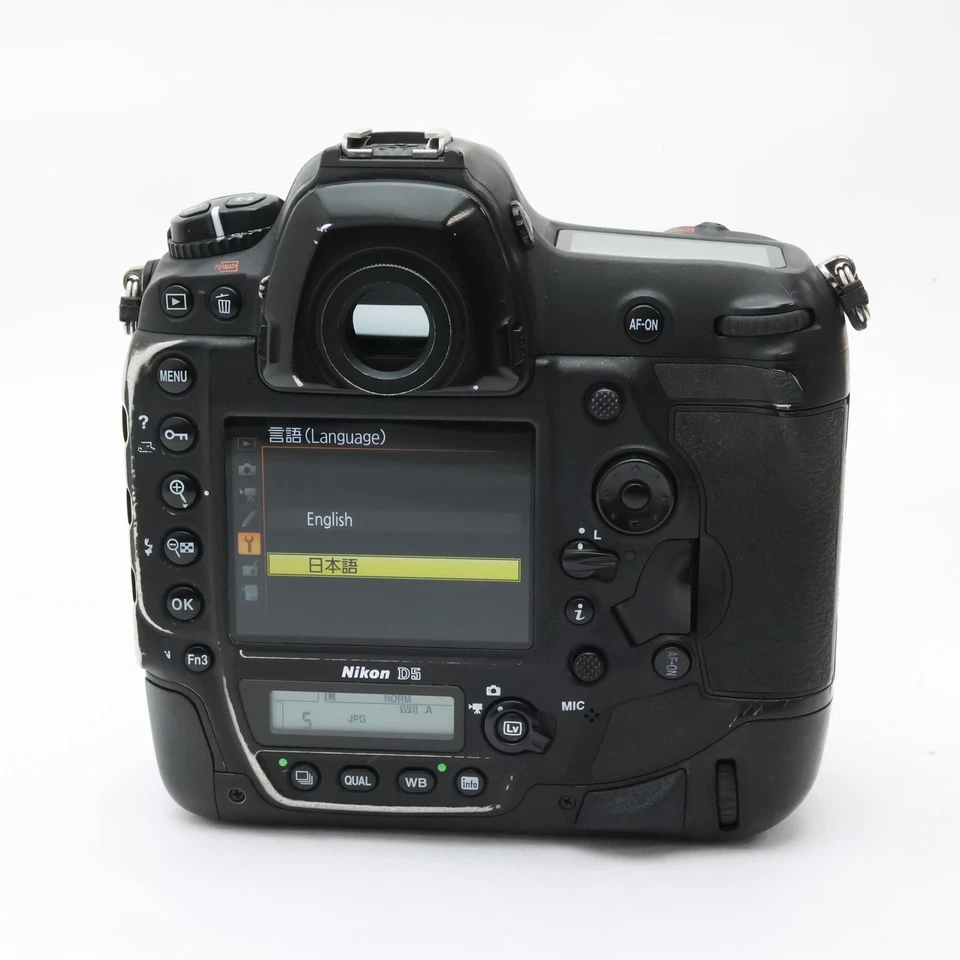 Nikon D5 XQD 20.8MP DSLR Camera Body Shutter Unit replaced - image 3 of 4