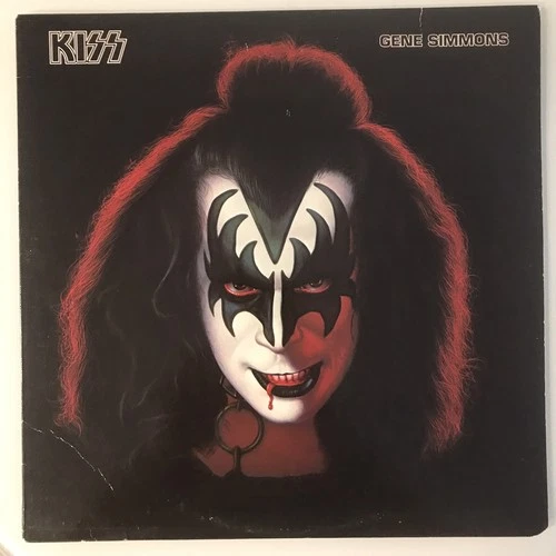 KISS 1978 Gene Simmons LP Casablanca NBLP 7120 ➕poster