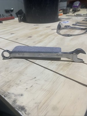Mac Tools Knuckle Saver CL182 9/16 12 Point Chrome Wrench