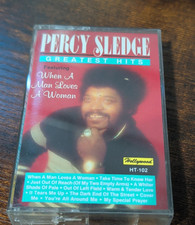 Percy Sledge Greatest Hits When a Man Loves a Woman Cassette Soul Hollywood HT-  