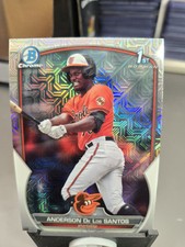 2023 Bowman Chrome - Prospects Anderson De Los Santos 1st Mojo Refractor A