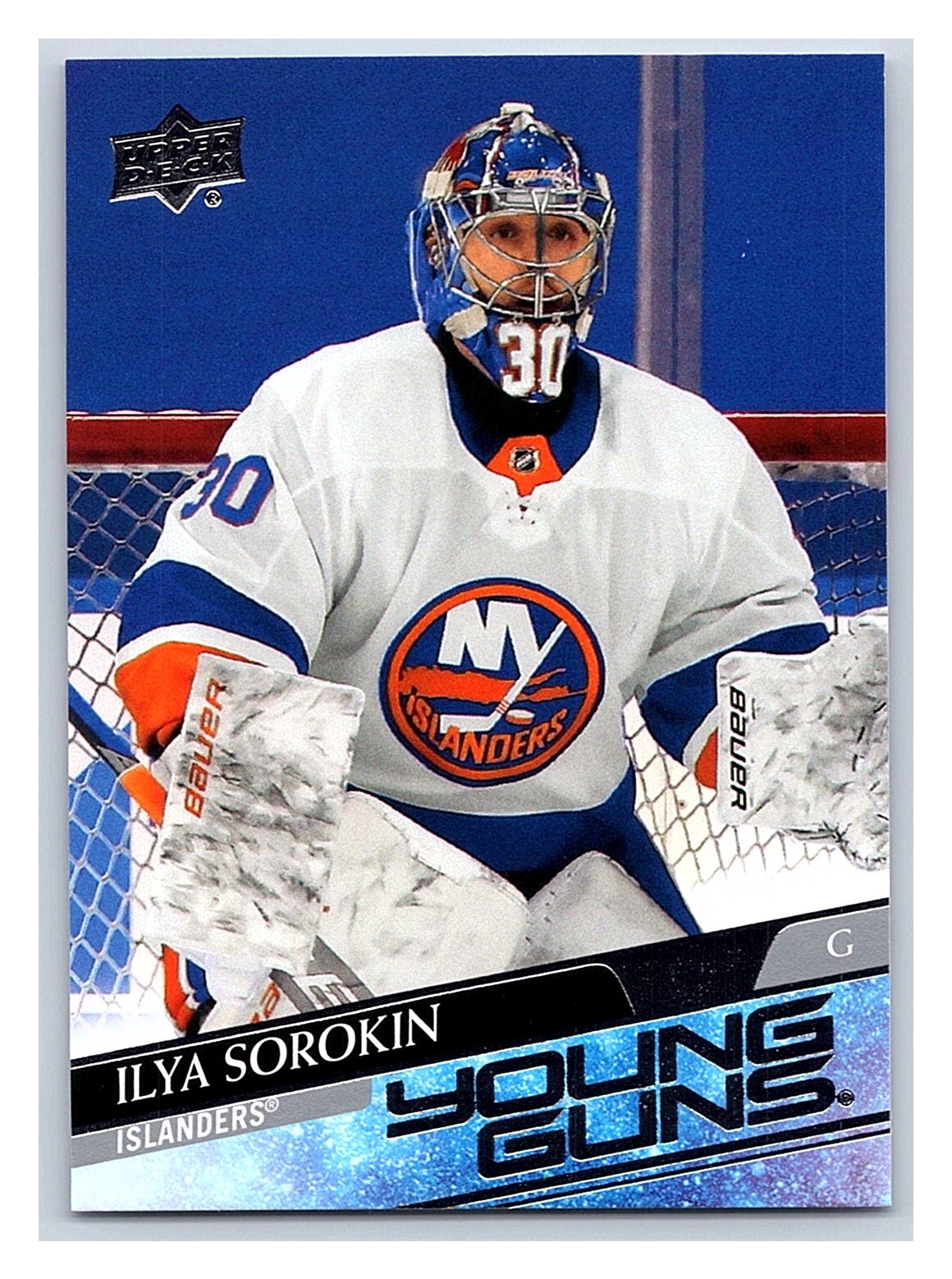 2020-21 Upper Deck Young Guns #461 Ilya Sorokin Rookie