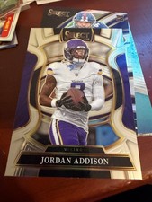 2025 Panini Select - Jordan Addison Concourse Level #65 - Vikings