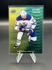 2023-24 Upper Deck Allure #CF-26 Leon Draisaitl Color Flow Yellow-Green