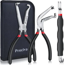 Preciva 3 PCS Electrical Disconnect Pliers, Electrical Connector Pliers for Cars