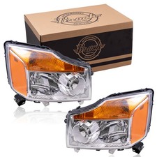 Headlight For 2008-2015 TITAN Set 260109FF0A 2010 Armada NI2502168