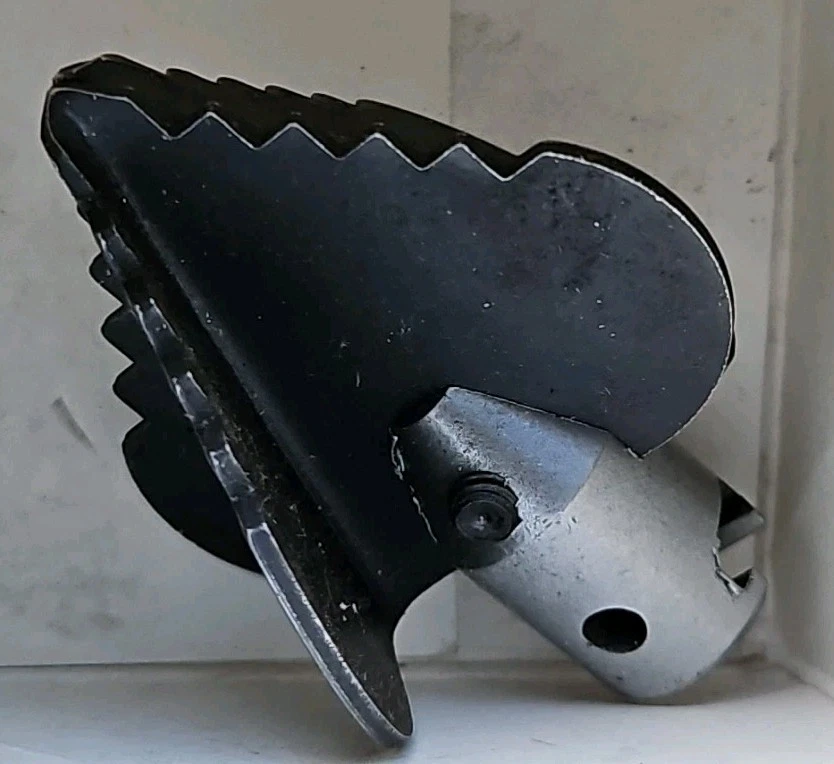 Ridgid 63055 T215 1-3/4" 4-Blade Drain Cleaning Spear Cutter for 3/8" Inner Core - Image 2 of 3