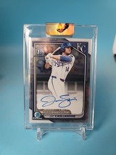 Jac Caglianone 2024 Bowman Draft Chrome 1st Auto Prospect #CPA-JC Royals 🔥