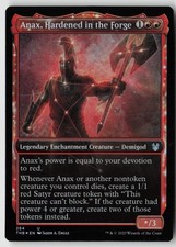 Foil Anax, Hardened in the Forge (Showcase) 264 Theros Beyond Death NM