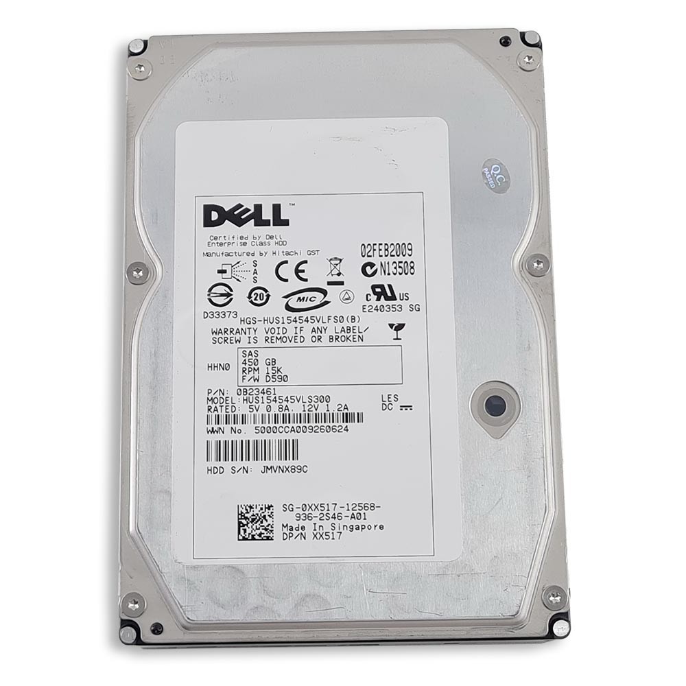 450GB SAS 3.5"" 15K 3Gb/s HDD - XX517