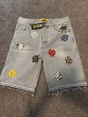 Godspeed Infinity G Denim Shorts Sz 34