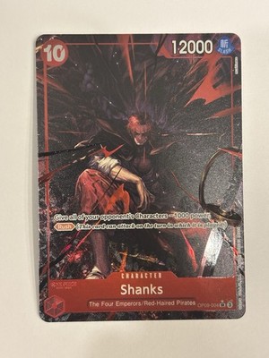 Shanks (Alt Art) OP09-004 SR Emperors in the New World - ONE PIECE English
