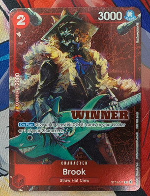 Brook ST01-011 Winner Pack Vol.4 One Piece Tournament Promo Card