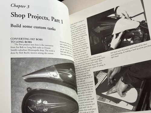 Harley-Davidson Sheet Metal Fabrication by Timothy Remus, How-To Book - Foto 7 di 8