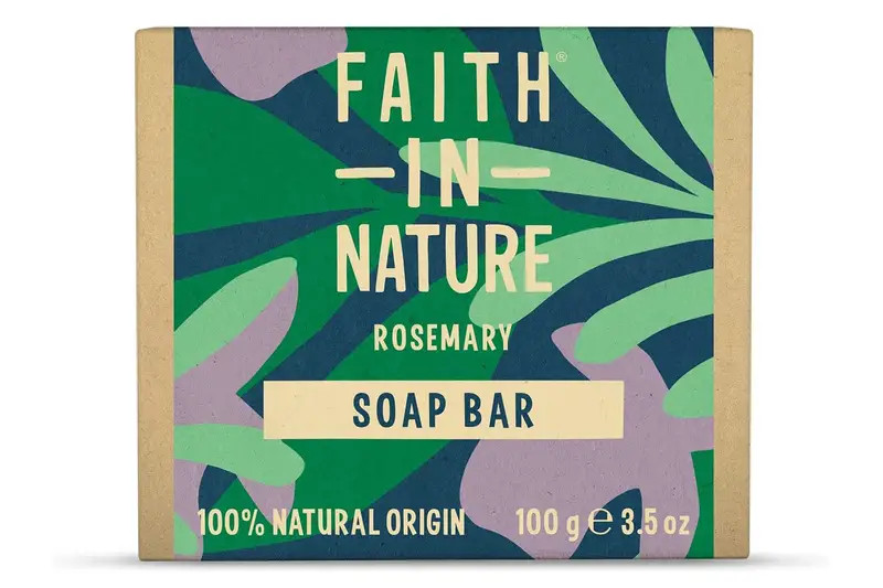 Faith in Nature Hand Made Rosemary Soap (Rosemary) - Image 2