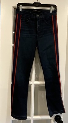 Veronica Beard Dark-wash Carolyn 10  Baby Bootcut Jeans Size 27 