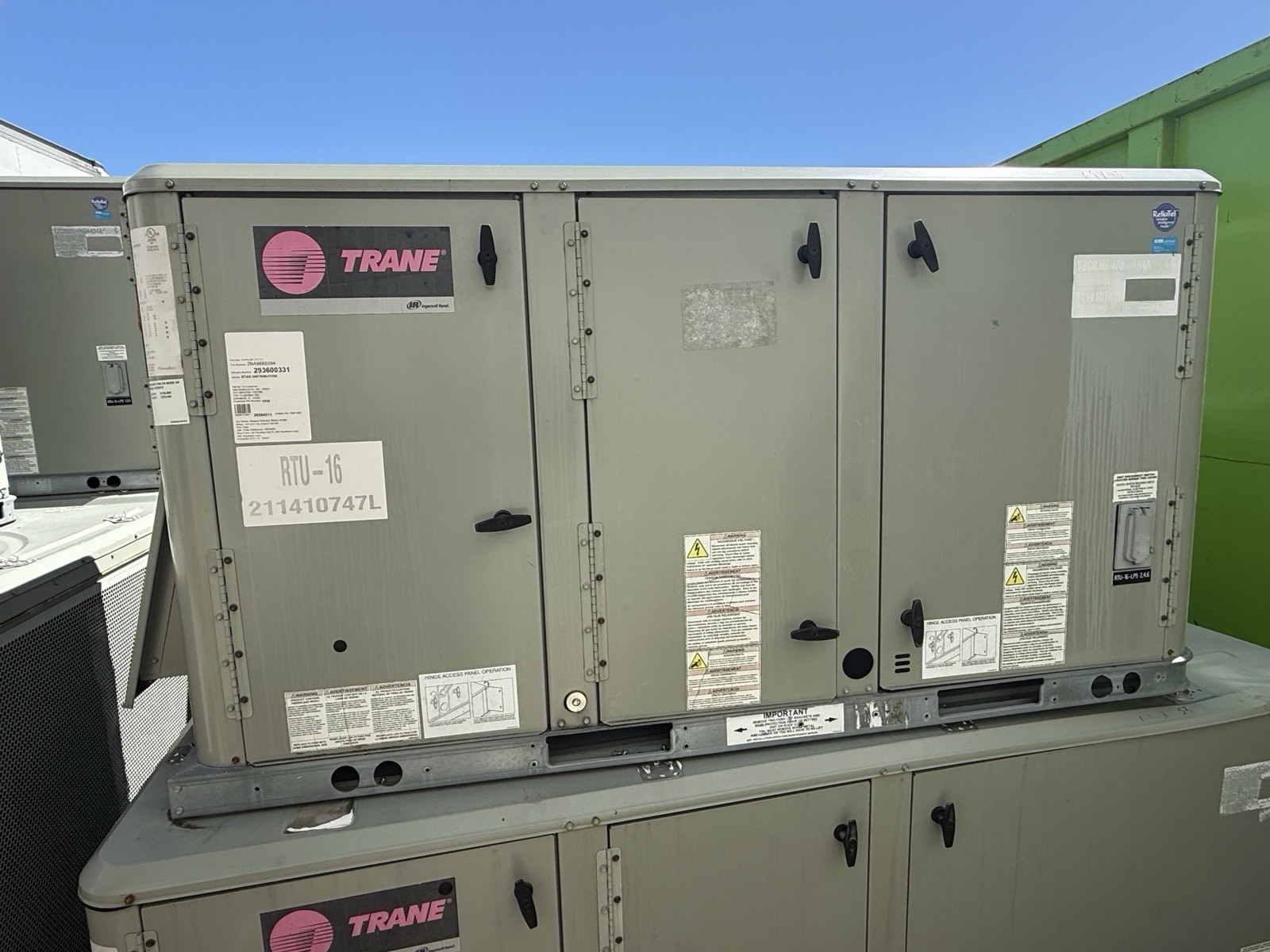 ROOFTOP PACKAGE UNITS THD240G4RRD16H9C5A1A6B00HA Cooling Heating 3 Phase