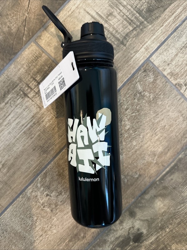 Lululemon Hawaii Back To Life Water Bottle 24oz Insulated
