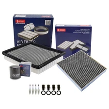 Denso Tune Up Kit NGK 4 Spark Plugs & Boots Kit for 200 Avenger Sebring 2.4 L4