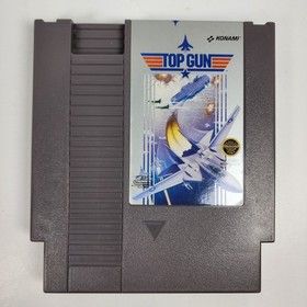 Top Gun (Nintendo NES, 1987) Cartridge & Manual Only