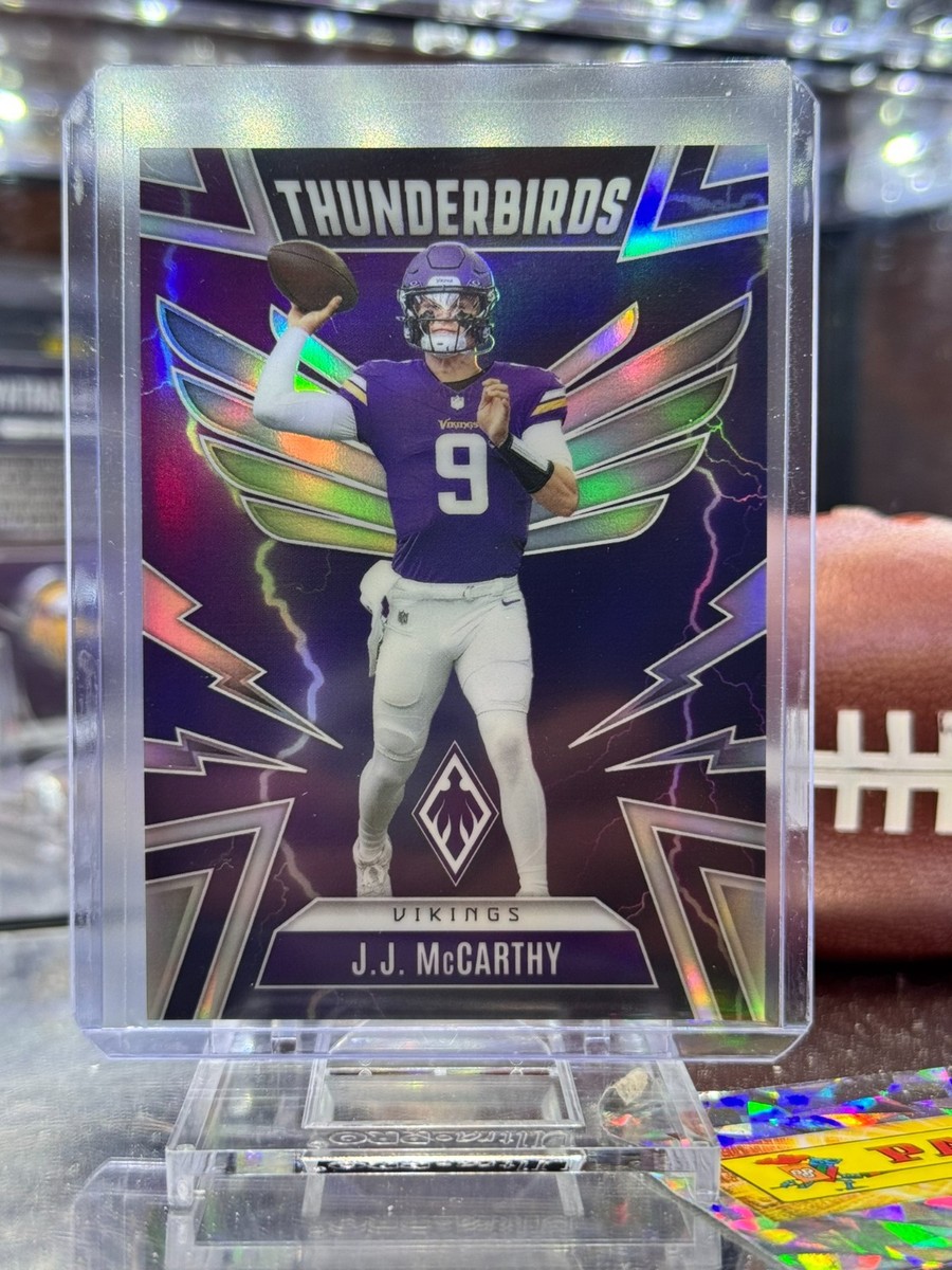 2025 PANINI PHOENIX #33 J.J. McCARTHY THUNDERBIRDS SILVER
