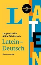 Langenscheidt Abitur-Wörterbuch Latein: Latein-Deutsch -... | Buch | Zustand gut