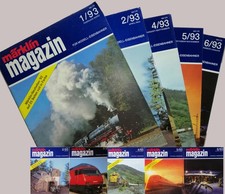 Märklin Magazin 1993 - 1999 7 Jahrgänge, je...
