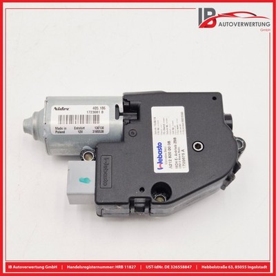 Sunroof Motor Panoramic A2128200008 MERCEDES E-CLASS COUPE C207 E300 WEBASTO