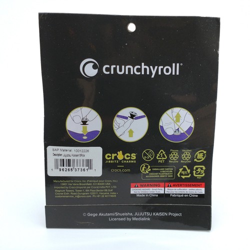 Original Jibbitz Crocs Charm: Jujutsu Kaisen Crunchyroll - 5 Charms - Bild 2 von 11