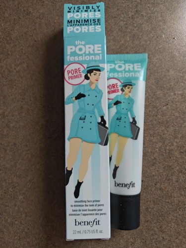 Benefit The POREfessional Pore Minimizing Primer .75 oz./22ml. New In Box NIB